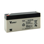 Yuasa Yuvolt Yucel Y3.2-6 Valve Regulated Lead Acid SLA Battery 6V 3.2Ah