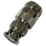 Wittenberg Antennen 103507 HF Adapter BNC plug to N socket 1 pc Silver