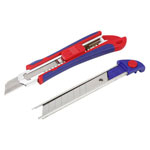 WorkPro WP212011 Cutter 18mm auto-load snap-off knife durable design