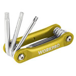 WorkPro WP222025 Allen key set TORX T8-T40 Durable set in compact design