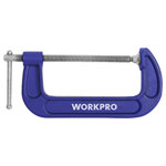 WorkPro WP232020 Screw Clamps Span 150 mm Length 280 mm Nosing 150 mm