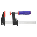 WorkPro WP232032 steel bar clamp 450mm screw clamps for versatile use