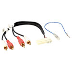 ACV 13-1424-25 ISO car radio cable active compatible with Audi Volkswagen