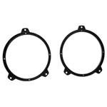 ACV 271023-08 Speaker rings Fits BMW   Black Plastic