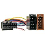 ACV 456001 ISO car radio cable 1m length black