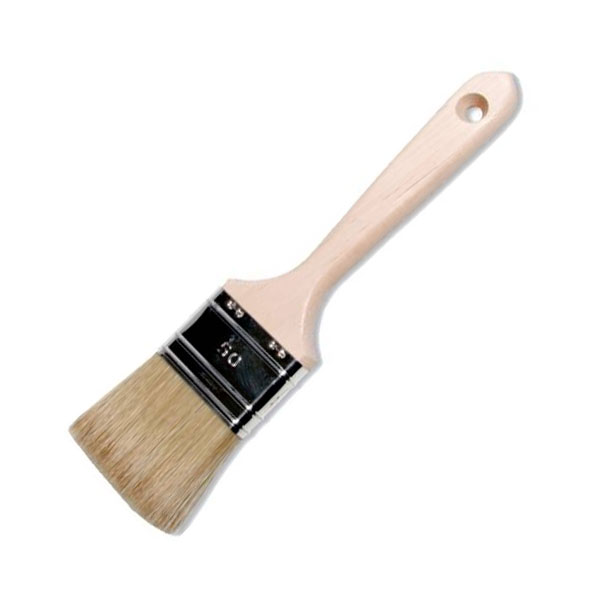 Alarm Werkzeuge 56015526 flat brush 25x210mm Natural Bristles