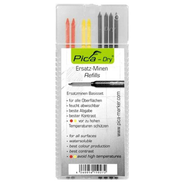 Alarm Werkzeuge 56036646 Drill hole marker spare leads Graphite Re...