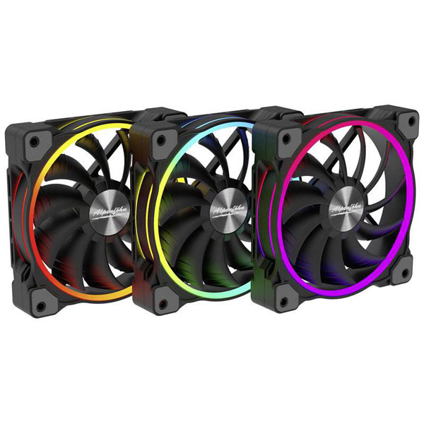 Alpenföhn 84000000163 Wing Boost 3 ARGB fan Black 120x120x25mm LED...