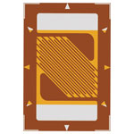 BCM Sensor 105628-1 Strain gauge 4 pcs (L x W) 8.2 mm x 5.4 mm