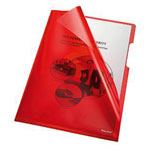 Bene 205000RT Plastic sleeve A4 PVC 0.15 mm Red transparent Pack of 100