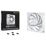 BeQuiet BL111 PURE WINGS 3 PC fan 120mm high-speed White 120x25x120mm