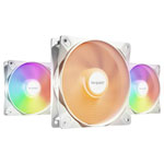 BeQuiet BL122 LIGHT WINGS LX 120mm PWM Triple-Pack White PC fan LED lighting