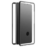 Black Rock 2008TGC02 360° Samsung Galaxy S21 FE Case Black Inductive Charging