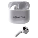 Boompods BCOWHT Bassline In-ear headphones Bluetooth White Touch control design