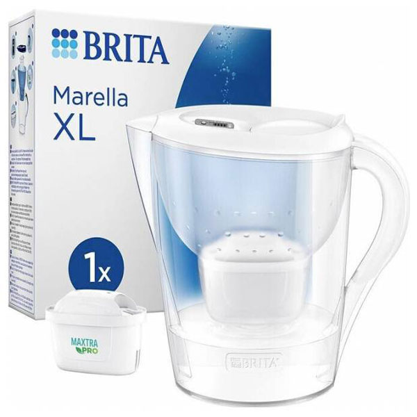 Brita 12527 Marella XL water-saver filter set 3.5 l white