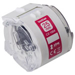 Brother CZ1004 Label Printer Tape White Continuous Length Paper 12mmx5m