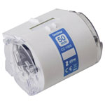 Brother CZ1005 Label Printer Tape White Continuous Length 50mm x 5m