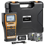 Brother PTE560BTVPR P-Touch Label printer for TZe/HSe scrolls up to 24mm