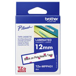 Brother TZEMPPH31 Label Tape Pink 12mm x 8m For P-Touch Label Machines