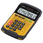 Casio WM-320MT 2435334 WM-320MT Calculator Waterproof 12-Digit Green Rubber