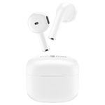 Cellularline BTHEADBBASICMSP In-ear headset Bluetooth White with charging case