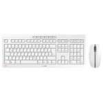 CHERRY JD-8500DE-0 Stream Wireless Keyboard and mouse set Grey QWERTZ German
