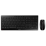 CHERRY JD-8500DE-2 Stream Wireless Keyboard and Mouse Set Black QWERTZ German