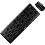 CHERRY JD-8560DE-2 STREAM Wireless Keyboard Mouse Set Black German QWERTZ
