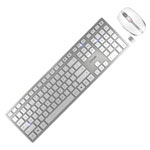 CHERRY JD-9100EU-1 Wireless Keyboard and Mouse Set QWERTY White