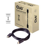 Club3D CAC-1372 Club3D CAC-2163 Audio Visual Cable Black 2m Length