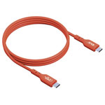 Club3D CAC-1515 USB-C cable USB 2.0 plug 4m Orange