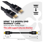 Club3D CAC-2313 Audio & Visual Cables High-quality HDMI cable with 1.5m length