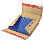 Colompac 1554021 Folder shipping box corrugated cardboard A4 brown