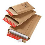 Colompac CP010.04 Rigid Plus Mailing bag 235x340x35mm Brown Paper A4+