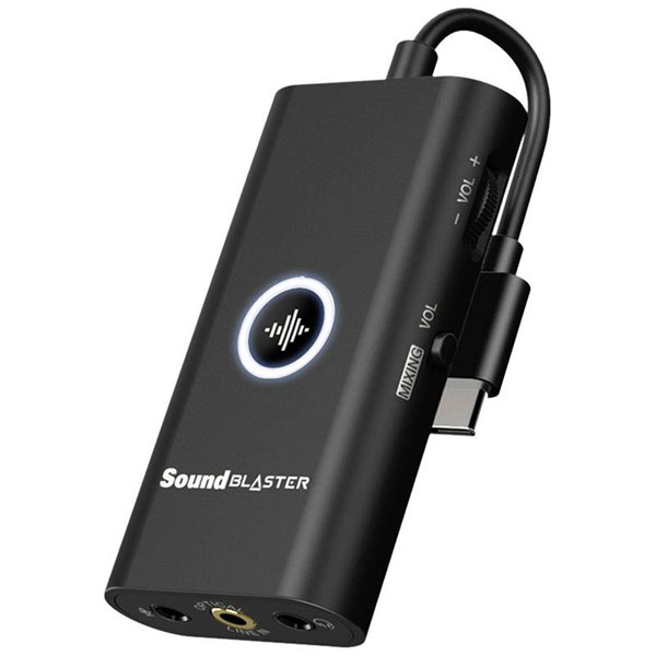 Creative 70SB183000000 Sound Blaster G3 External Sound Card for PC...