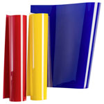 Cricut 2007707 Iron-On Film Red Yellow Blue Everyday Use Heat Transfer Vinyl