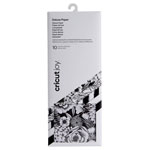 Cricut 2008049 Cricut Joy Adhesive Backed Deluxe Paper Black White Set