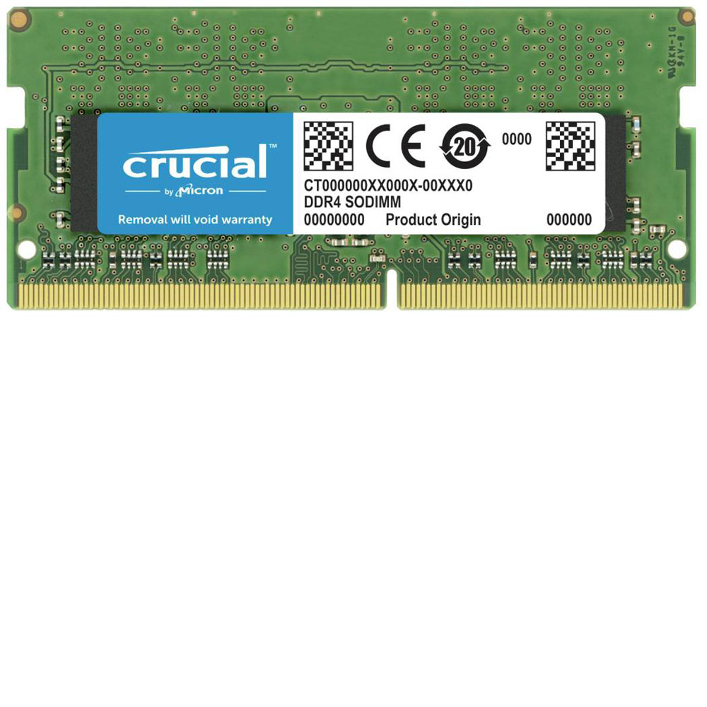 Crucial CT32G4SFD832A Memory Card 32GB DDR4 SODIMM 3200MHz CL22 Non-ECC ...