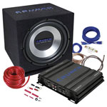 Crunch CBP500 Car stereo grey compact high-performance design