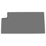 Deflecto DM12060GW Desk pad Grey White 1200mm x 600mm Paper Pads & Labels