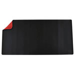 Deflecto DM8040BR Desk pad Black Red 800 mm x 400 mm Paper Pads & Labels