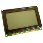 Display Elektronik DEM128064BFGH-PW LCD Black White 128x64 Pixel 75x52.7x7mm