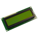 Display Elektronik DEM16214SYH-LY LCD Yellow-green 16x2 Pixel 100x42x10.1mm