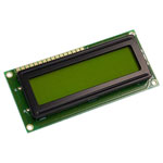 Display Elektronik DEM16216SYH-LY LCD Yellow-green 16x2 Pixel 80x36x9.6mm