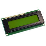 Display Elektronik DEM16216SYH-PY LCD Display Yellow-green 16x2 Px 80x36x7.6mm