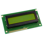 Display Elektronik DEM16217SYH-LY LCD Yellow-green 16x2 Pixel 84x44x10.1 mm