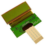 Display Elektronik DEM16221SYH LCD 16x2 Pixel 47x18x2mm