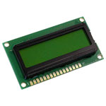 Display Elektronik DEM16226SYH-LY LCD 16x2 Pixel Yellow-green 65.5x36.7x9.6 mm