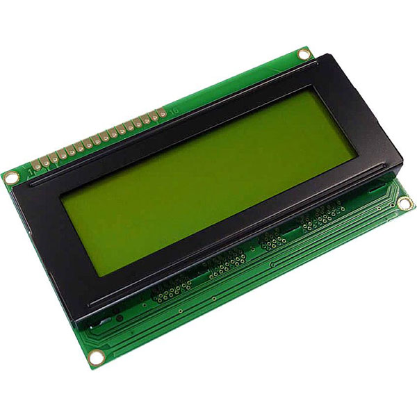 Display Elektronik DEM20485SYH-LY-CYR22 LCD Yellow-green 20x4 Pixe...