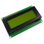 Display Elektronik DEM20485SYH-LY-CYR22 LCD Yellow-green 20x4 Pixel 98x60x11.6mm